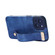 iPhone 14 Plus Wrist Strap TPU Leather Phone Case - Pink