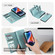 iPhone 14 Plus Zipper Wallet Magnetic Detachable Leather Phone Case - Blue