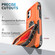 3 in 1 PC + TPU Phone Case with Ring Holder iPhone 11 - Orange