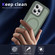 iPhone 11 / XR Guard Magsafe Magnetic Ring Matte Phone Case - Green