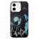 iPhone 11 2 in 1 Aurora Electroplating Frame Phone Case - Sunrise Black