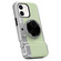 iPhone 11 3D Retro Bluetooth Camera Magsafe Mirror Phone Case - Light Green