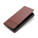 iPhone 11 AZNS Magnetic Calf Texture Horizontal Flip Leather Case with Card Slots & Holder & Wallet - Dark Brown