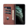 iPhone 11 AZNS Magnetic Calf Texture Horizontal Flip Leather Case with Card Slots & Holder & Wallet - Light Brown