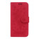 iPhone 11 Butterfly Rose Embossed Leather Phone Case - Red