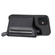 iPhone 11 Carbon Fiber Horizontal Flip Zipper Wallet Phone Case - Black