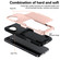iPhone 11 Card Slot Holder Phone Case - Red