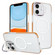 iPhone 11 Color Edge Lens Holder MagSafe Magnetic Phone Case - Orange