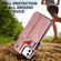 iPhone 11 Crazy Horse Texture Shockproof TPU + PU Leather Case with Card Slot & Wrist Strap Holder - Rose Gold
