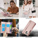 iPhone 11 Crossbody Ring Multifunctional Wallet Leather Phone Case - Rose Gold