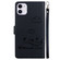 iPhone 11 Cute Cats RFID Leather Phone Case - Black