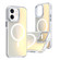 iPhone 11 Dual-Color Gradient Discolor MagSafe Phone Case - White