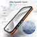 iPhone 11 Dual-Color Skin Feel MagSafe Phone Case - Black Red