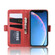 iPhone 11 Dual-side Magnetic Buckle Horizontal Flip Leather Case , with Holder & Card Slots & Wallet & Photo Frame - Red