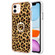 iPhone 11 Electroplating Dual-side IMD Phone Case with Ring Holder - Leopard Print