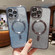iPhone 11 Electroplating Magsafe Gradient Glitter Powder Phone Case - Silver