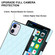 iPhone 11 Elegant Rhombic Pattern Microfiber Leather +TPU Shockproof Case with Crossbody Strap Chain - Blue