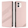 iPhone 11 Embossed Multi-functional Wallet Retro Leather Phone Case - Pink