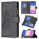 iPhone 11 Flying Butterfly Embossing Pattern Zipper Horizontal Flip Leather Case with Holder & Card Slots & Wallet - Black