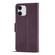 iPhone 11 Forwenw Dual-side Buckle Leather Phone Case - Wine Red