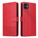 iPhone 11 GQUTROBE Skin Feel Magnetic Leather Phone Case - Red