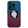 iPhone 11 Gradient Skin Feel MagSafe Magnetic Phone Case - Dark Blue + Purple
