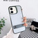 iPhone 11 High Transparent Holder Phone Case - Black