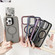 iPhone 11 J3 Magsafe Frame Bracket Shockproof Phone Case - Black