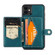 iPhone 11 JEEHOOD Retro Magnetic Detachable Protective Case with Wallet & Card Slot & Holder - Blue