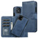 iPhone 11 KLT888-2 Retro 2 in 1 Detachable Magnetic Horizontal Flip TPU + PU Leather Case with Holder & Card Slots & Photo Frame & Wallet - Dark Blue