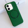 iPhone 11 MagSafe Magnetic Liquid Silicone Phone Case - Green