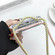 iPhone 11 MagSafe Magnetic PC + TPU Phone Case with Lanyard - Creamy White