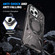 iPhone 11 MagSafe Magnetic Shockproof Phone Case with Ring Holder - Dark Grey