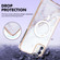 iPhone 11 Marble Pattern Dual-side IMD Magsafe TPU Phone Case - White 006
