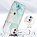 iPhone 11 Marble Pattern IMD Card Slot Phone Case - Green