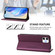 iPhone 11 RC01 Dual-Folded Magnetic Suction RFID Leather Phone Case - Violet