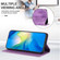 iPhone 11 Retro Elephant Embossed Leather Phone Case - Purple