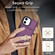 iPhone 11 RFID Anti-theft Card Ring Holder Phone Case - Dark Purple