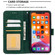 iPhone 11 Rhombus Texture Magnetic Buckle Horizontal Flip Leather Case with Holder & Card Slots & Wallet & Photo Frame - Green