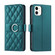 iPhone 11 Ring Buckle Rhombic Leather Phone Case - Green