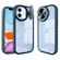 iPhone 11 Round Camshield TPU Hybrid PC Phone Case - Blue