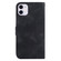 iPhone 11 Seven-shaped Embossed Leather Phone Case - Black