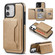iPhone 11 Shield Multi-functional MagSafe Card Bag Phone Case - Desert Gold