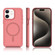 iPhone 11 Shockproof MagSafe Armor PC Hybrid TPU Phone Case - Dark Pink+Maroon