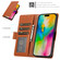 iPhone 11 Side Buckle RFID Anti-theft Leather Phone Case - Brown