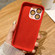 iPhone 11 Small Window Acrylic Glass Lens MagSafe Silicone Phone Case - Midnight Blue