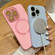 iPhone 11 Small Window Acrylic Glass Lens MagSafe Silicone Phone Case - Sierra Blue