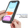 iPhone 11 Starry Sky Solid Color Series Shockproof PC + TPU Case with PET Film - Sky Blue