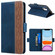 iPhone 11 Stitching Magnetic RFID Leather Case - Royal Blue