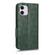 iPhone 11 Symmetrical Triangle Leather Phone Case - Green